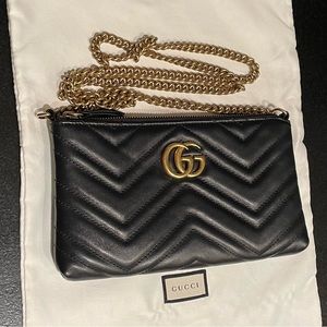 Gucci GG Marmont Mini Chain Bag (Great Condition)